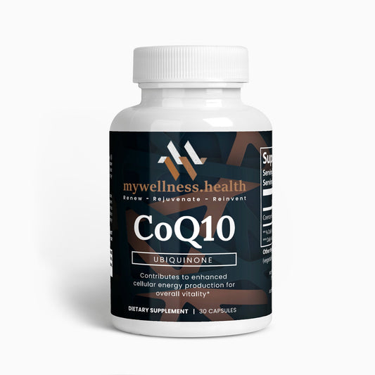 CoQ10 Ubiquinone 100mg - Natural Heart & Energy Support Capsules