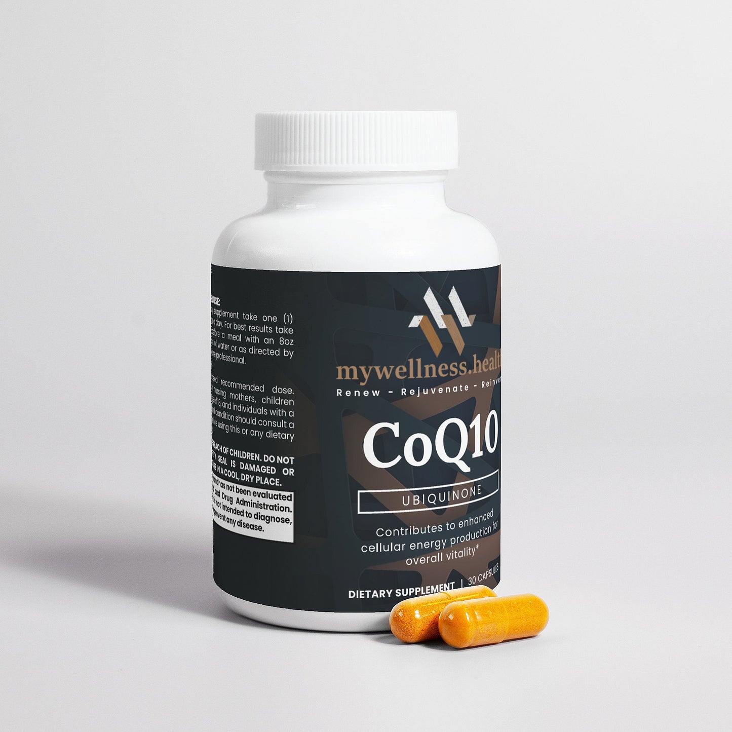 CoQ10 Ubiquinone - Natural Heart & Energy Support