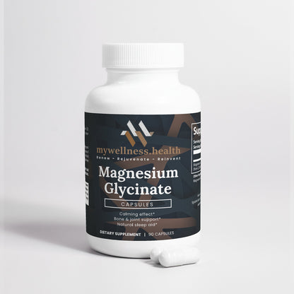 Pure Magnesium Glycinate 2500mg - High Absorption Sleep Support