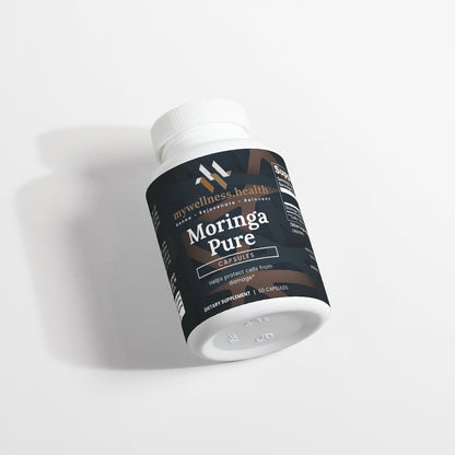Moringa Pure Organic Leaf Capsules - Natural Superfood Supplement