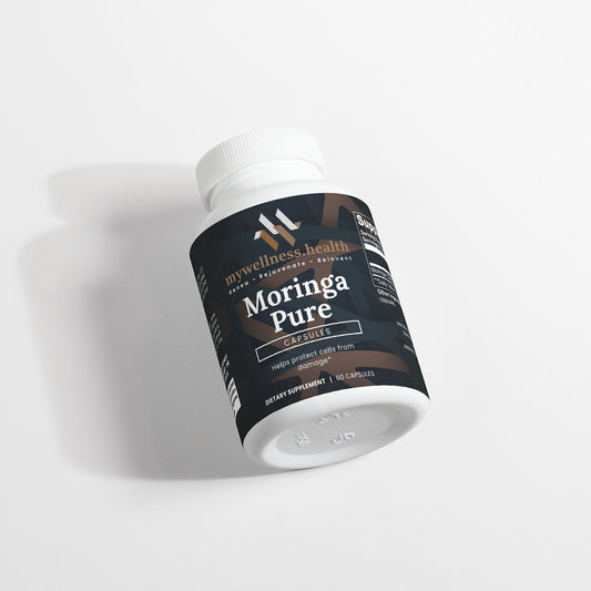 Moringa Pure Organic Leaf Capsules - Natural Superfood Supplement