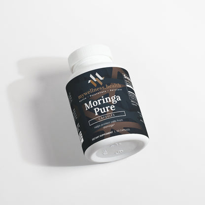 Moringa Pure Organic Leaf Capsules - Natural Superfood Supplement