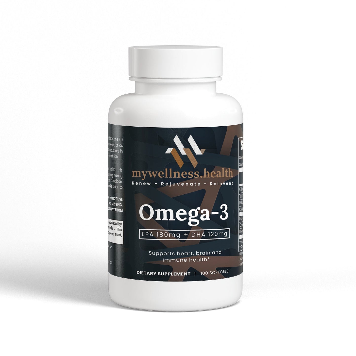Premium Omega 3 Fish Oil Supplement - EPA DHA - USA Made