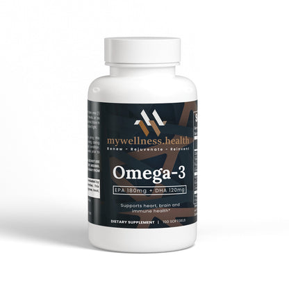 Premium Omega 3 Fish Oil Supplement - EPA DHA - USA Made