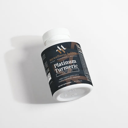 Platinum Turmeric Supplement with Glucosamine & BioPerine - 95% Curcuminoids
