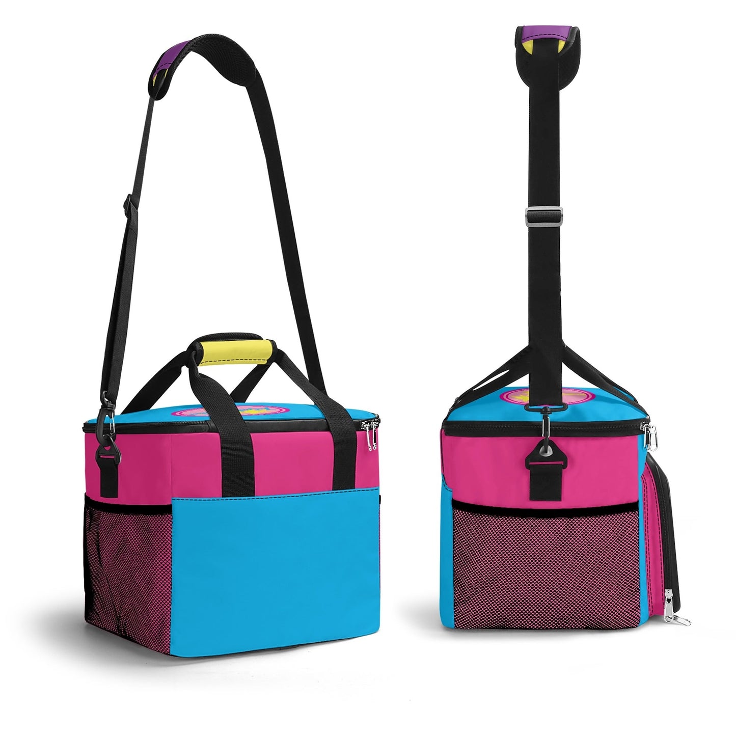 Color Block Leakproof Cooler Bag