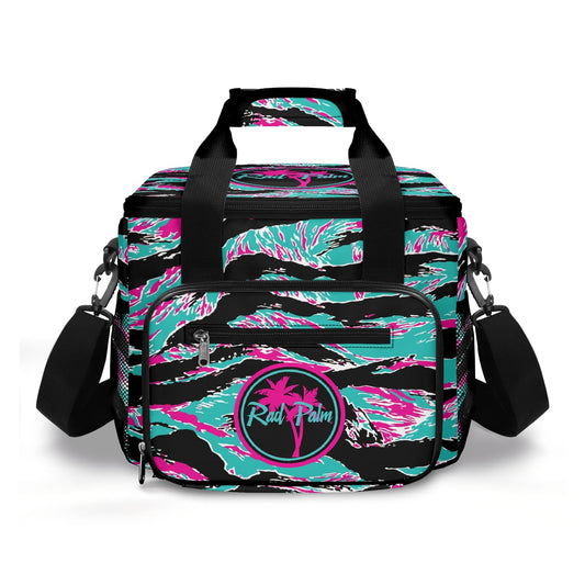 Miami Tiger Stripe Leakproof Cooler Bag