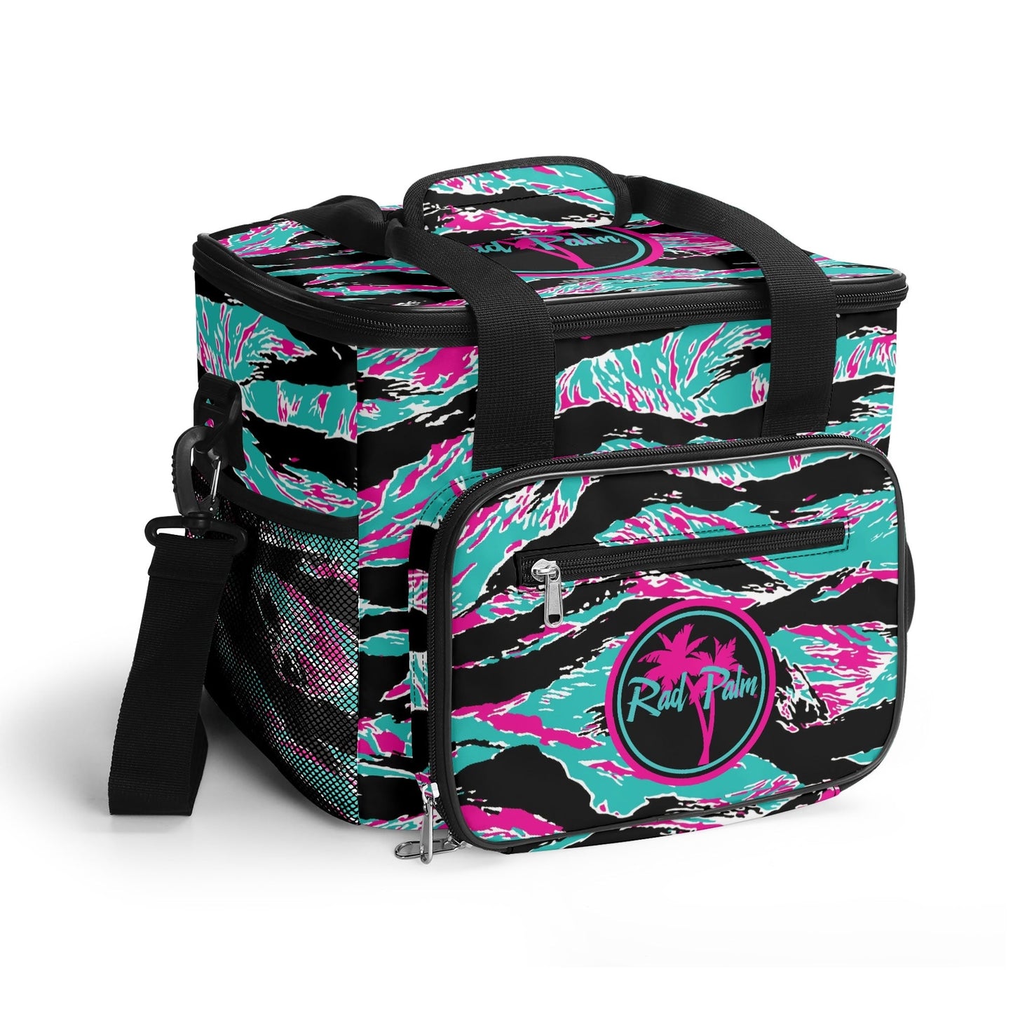 Miami Tiger Stripe Leakproof Cooler Bag