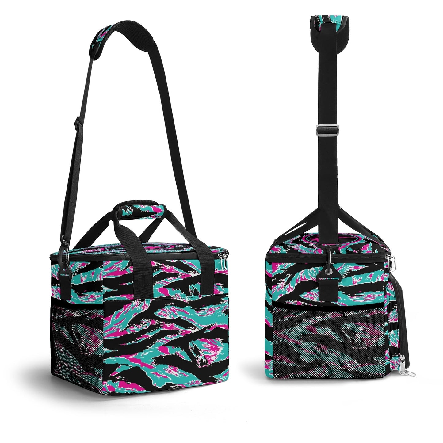 Miami Tiger Stripe Leakproof Cooler Bag