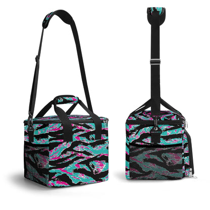Miami Tiger Stripe Leakproof Cooler Bag