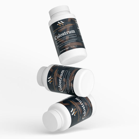 Natural Colostrum Capsules 500mg - Immune Support Supplement