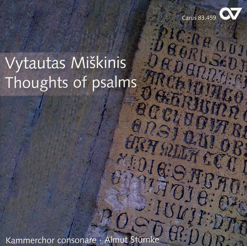 Vytautas Miskinis - Thoughts of Psalms: Contemporary Choral Lithuania [CD]