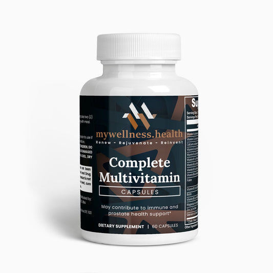 Complete Daily Multivitamin - Plant-Based Natural Formula