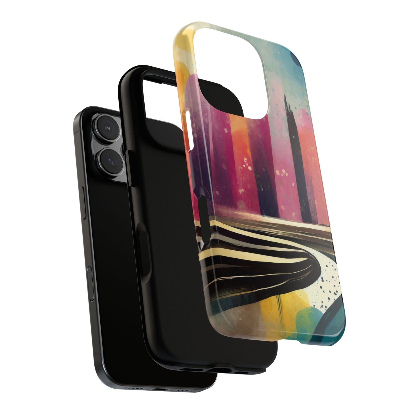 City Skyline Vibrant Tough Phone Case
