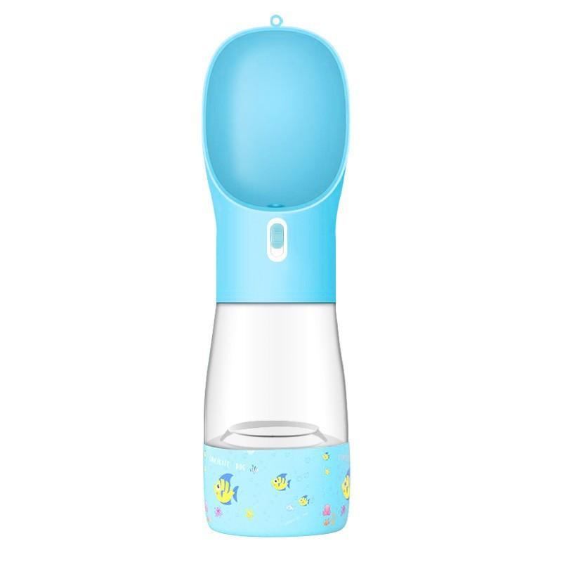 2-in-1 Pet Travel Water Bottle
