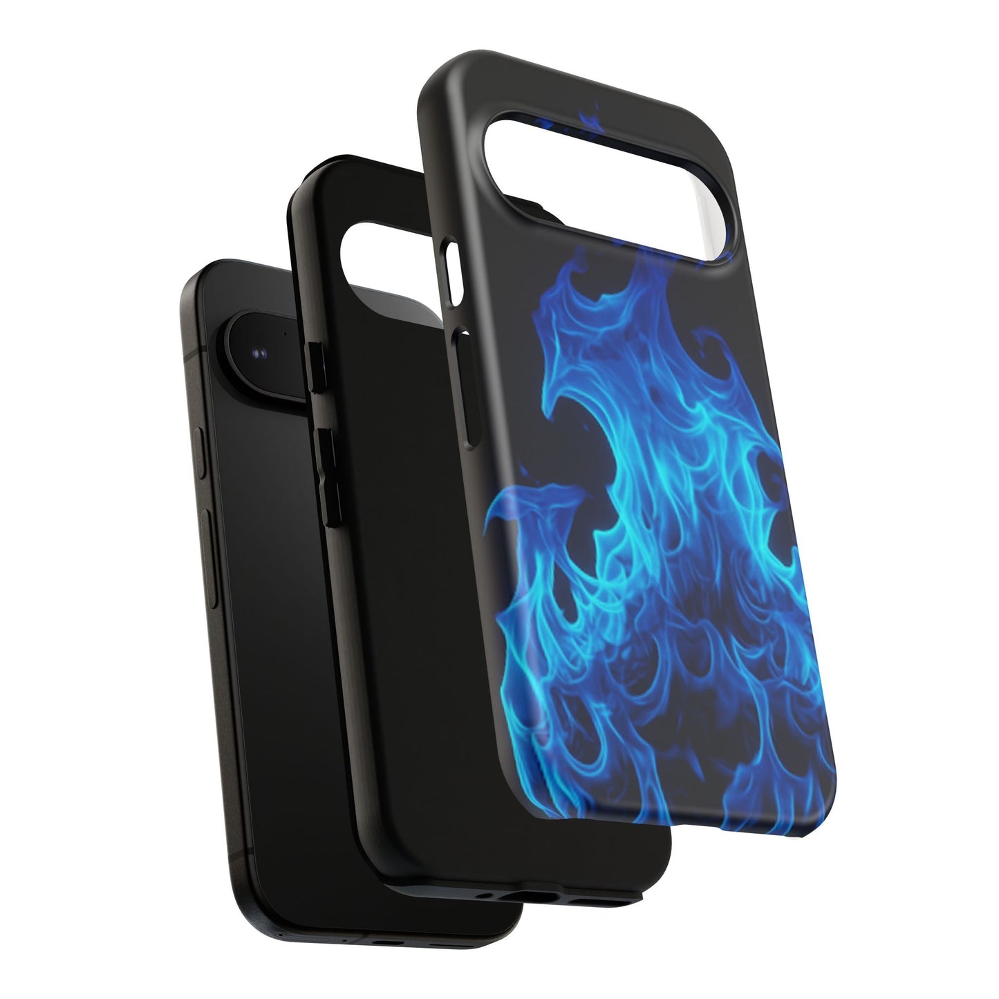 Blue Flames Tough  Phone Case