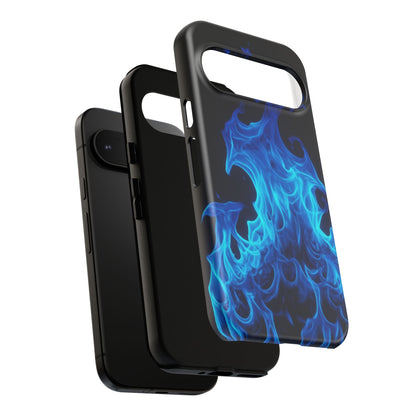 Blue Flames Tough  Phone Case
