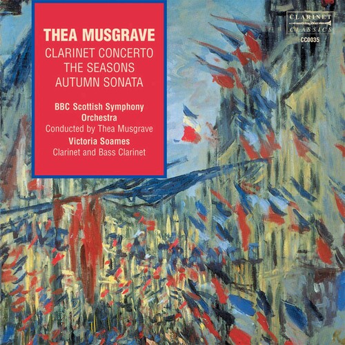 Musgrave / Bbc Scottish Sym Orch / Soames - Clarinet Cto: Seasons Autumn Sonata - Music CD