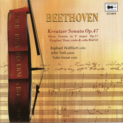 Beethoven / Wallfisch / York / Inoue - Sonata In A Major Op 47 - Music CD