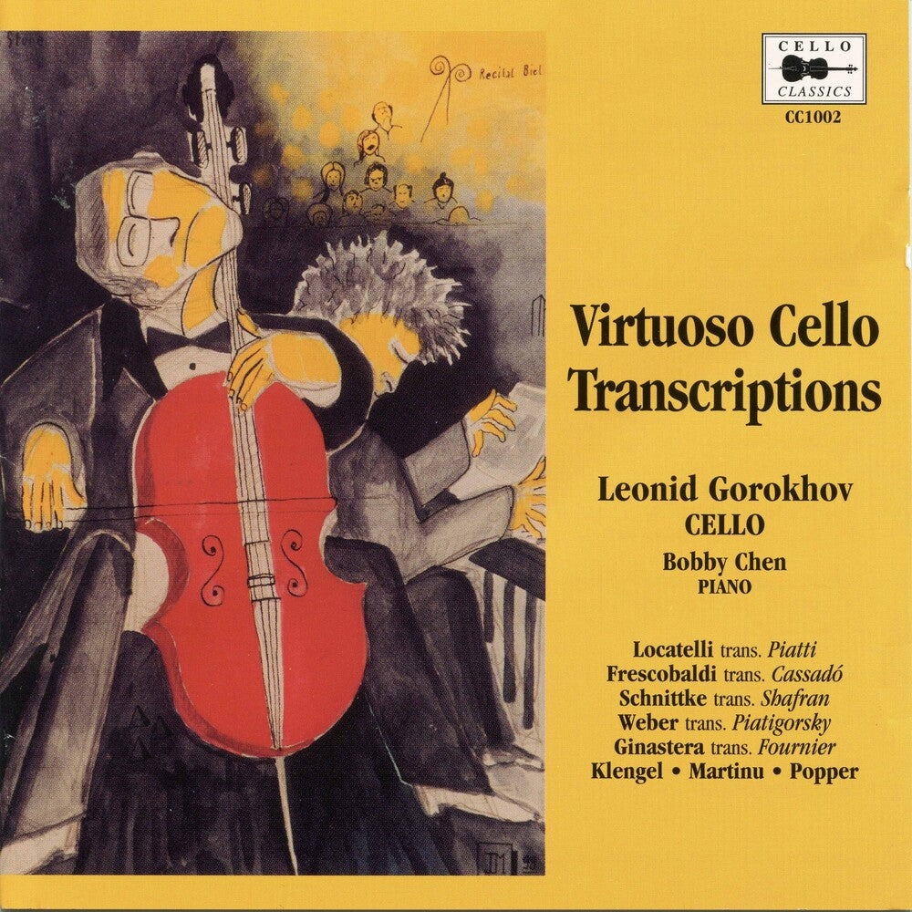 Bobby Chen - Virtuoso Cello Transcription [CD]