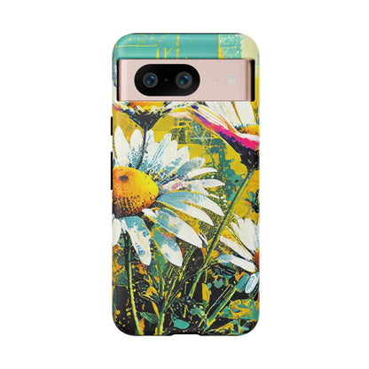 Colorful Daisy Floral Tough Phone Case