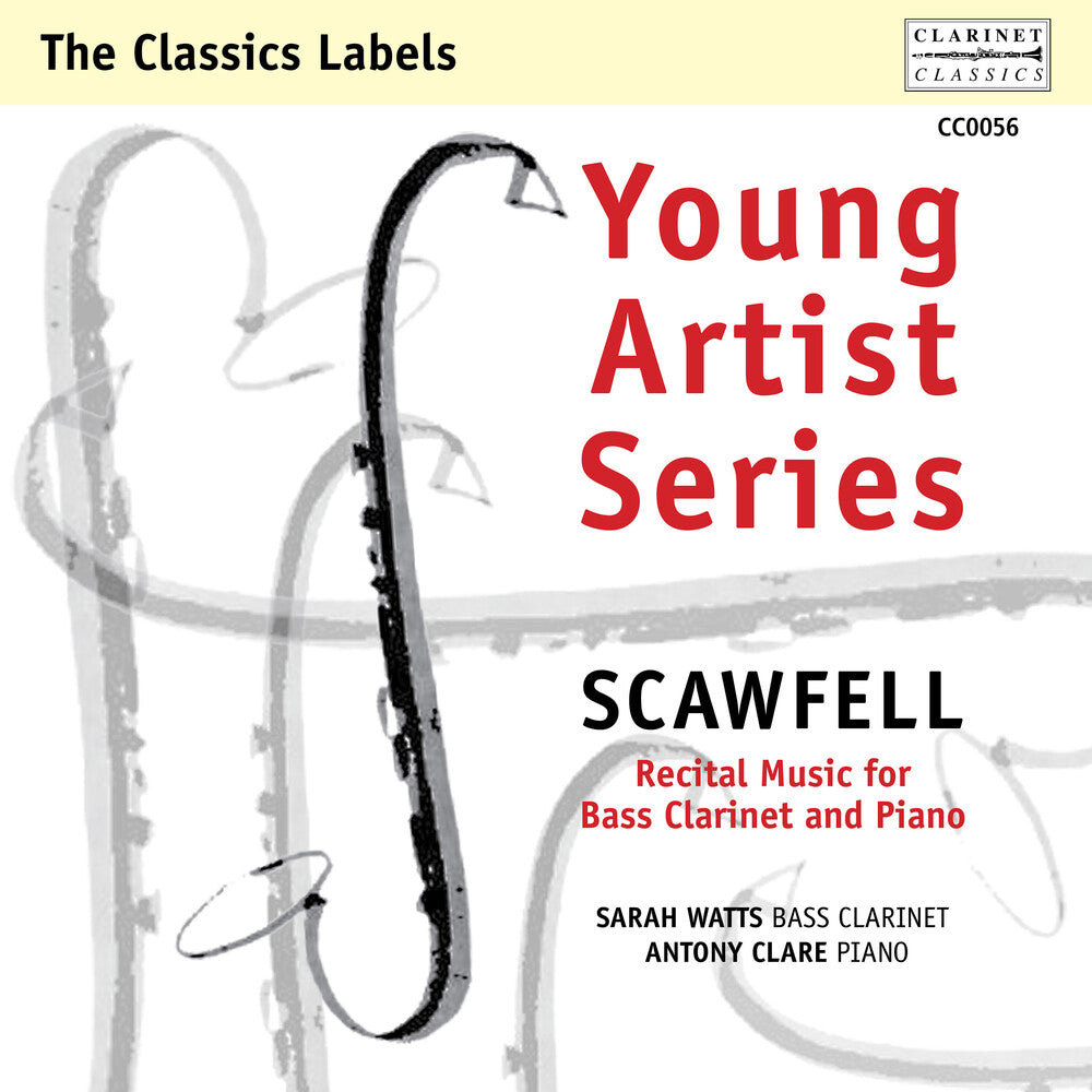 Scawfull / Watts / Clare - Recital Music For Bass Clarinet & Piano [CD]