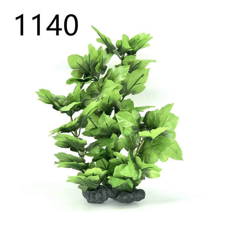 Weighted Artificial Terrarium & Aquarium Plant Decor