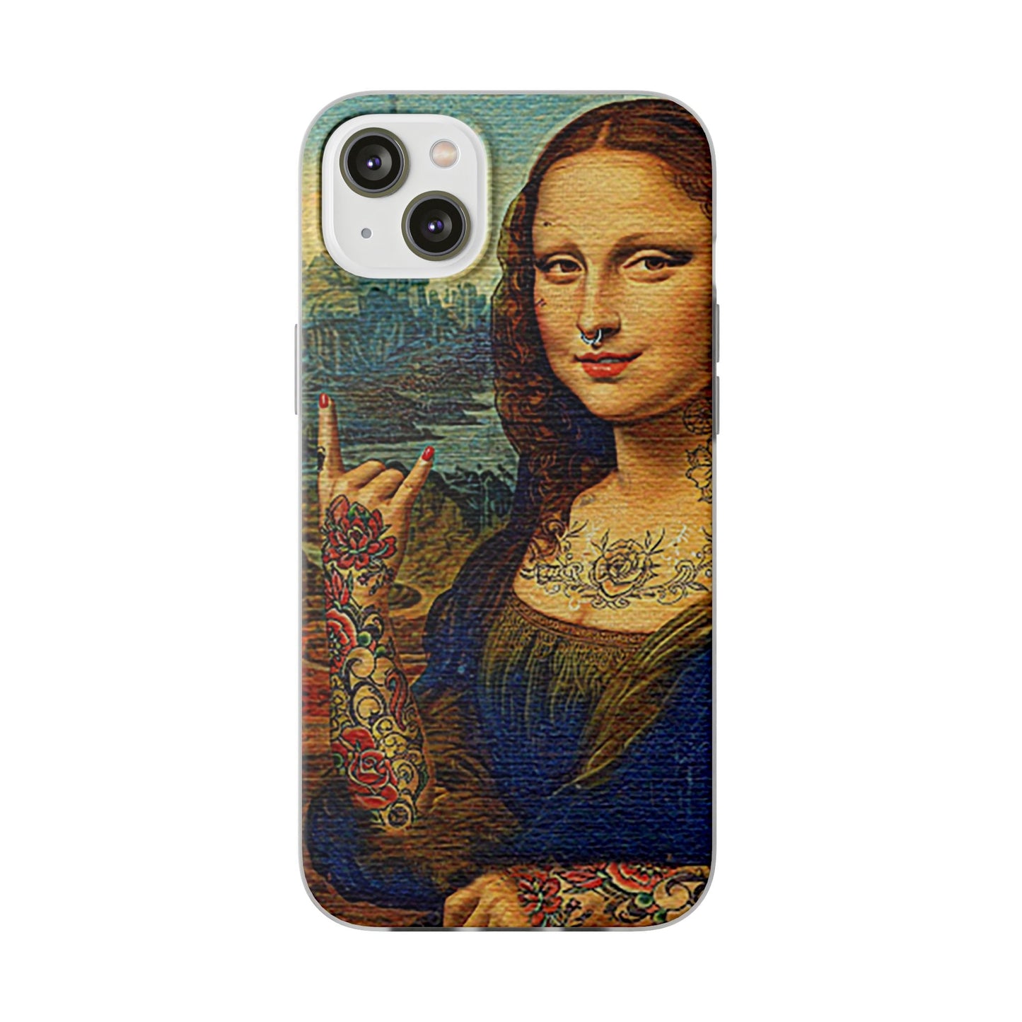 Rebel Mona Lisa Flexi Phone Case