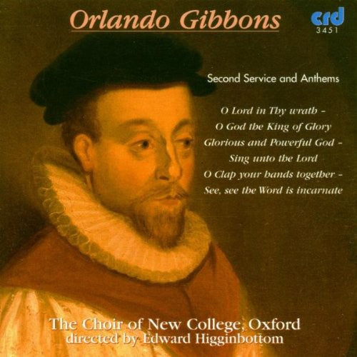 Edward Higginbottom - Second Service & Anthems Music CD
