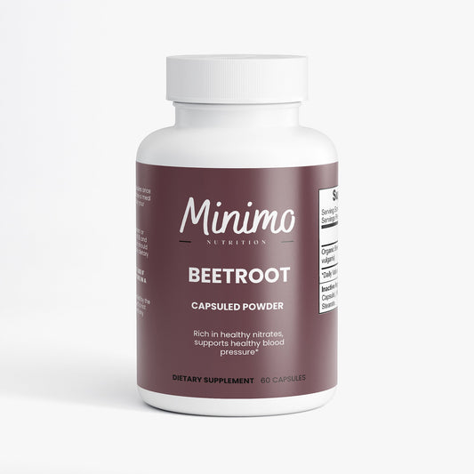 Organic Beetroot Capsuled Powder, 60 ct.