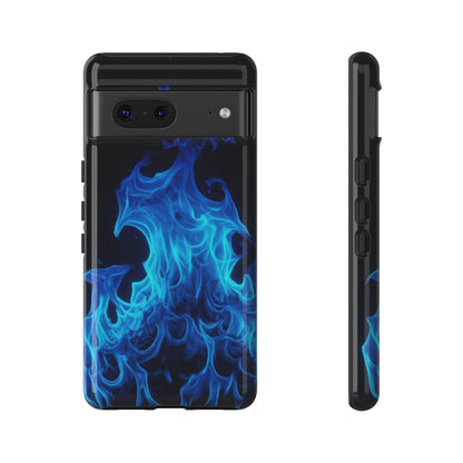 Blue Flames Tough  Phone Case