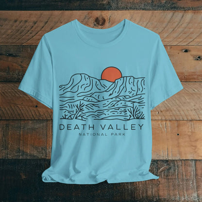 Death Valley National Park Desert Lines Unisex Fit Soft T-Shirt