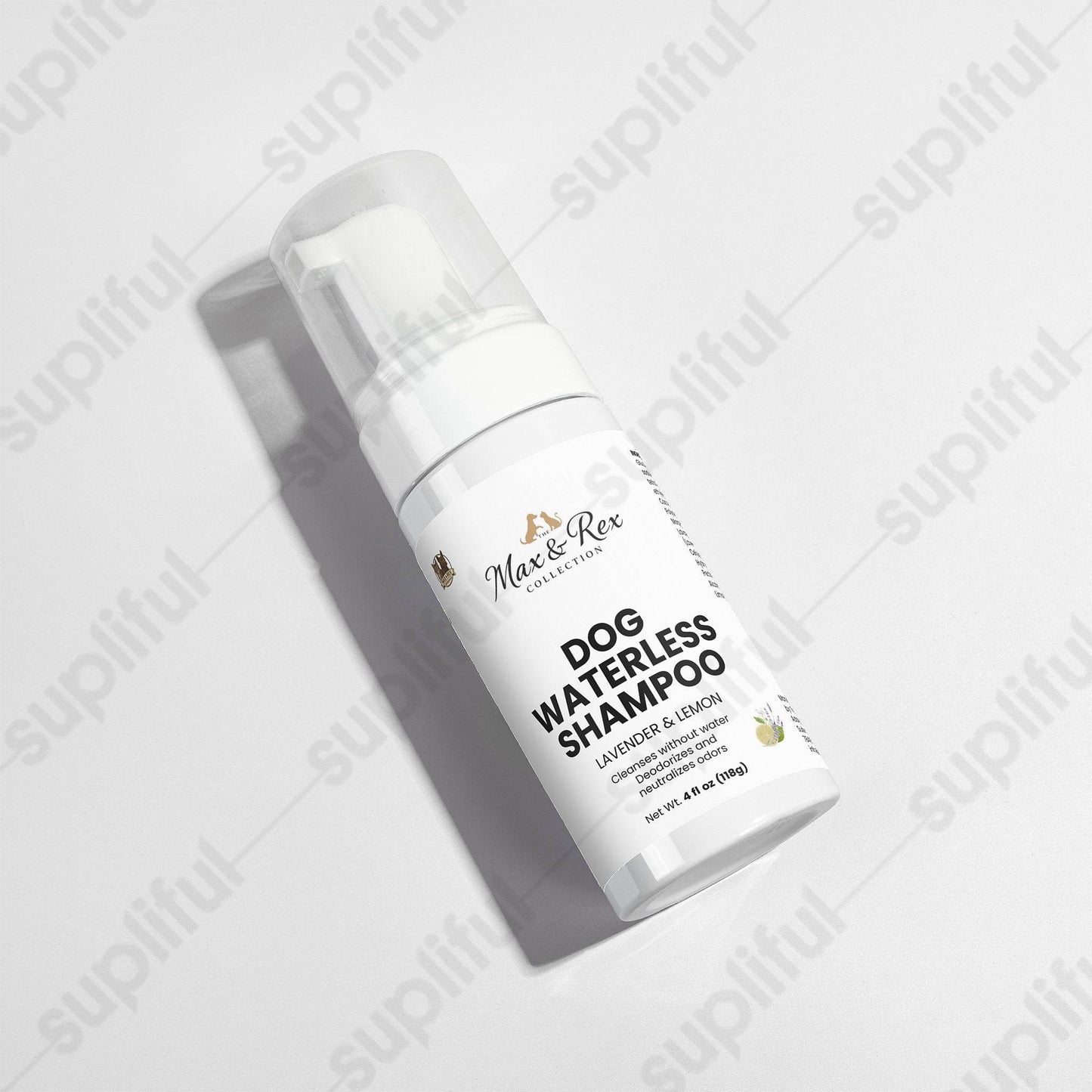 The Max & Rex Collection Dog Waterless Shampoo