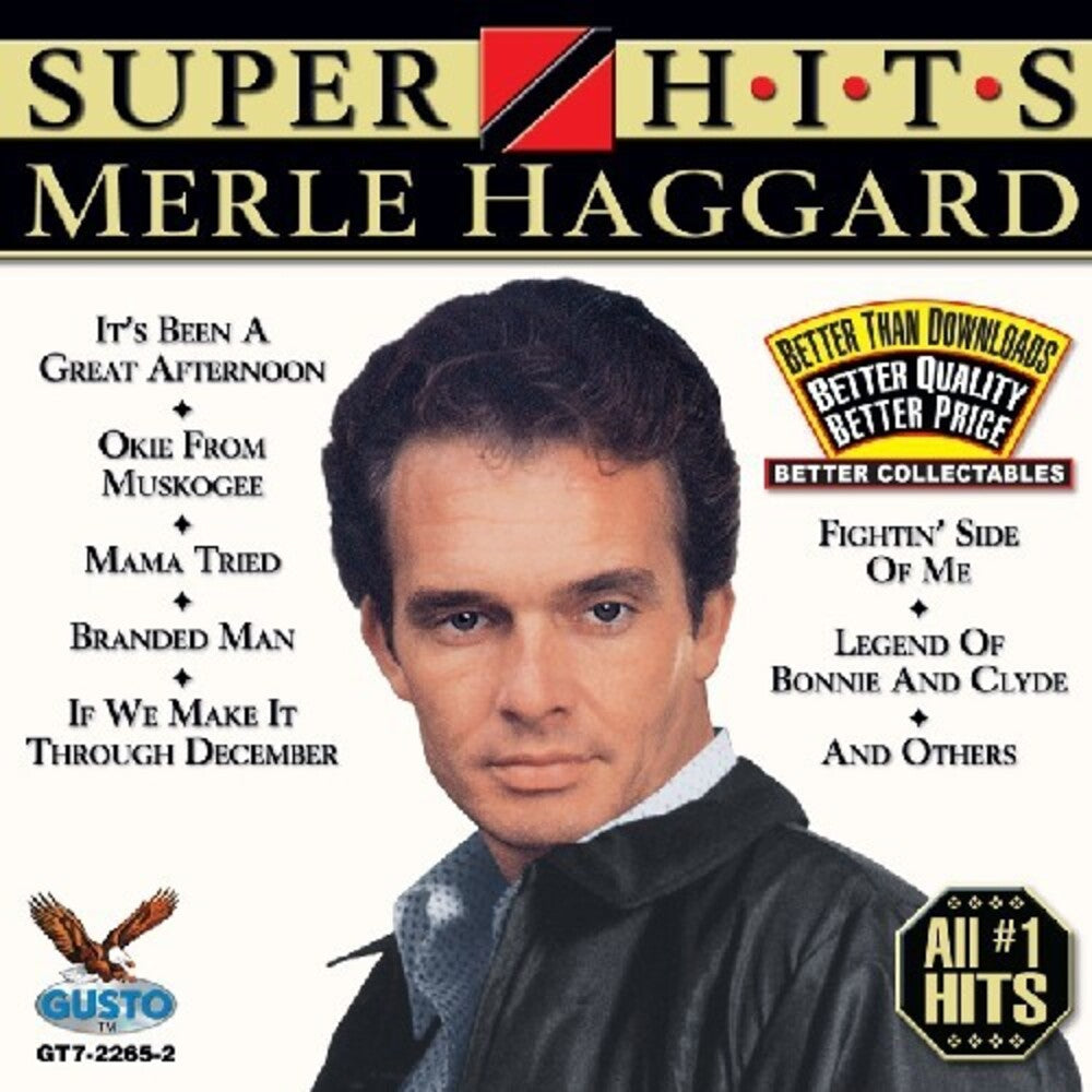 Merle Haggard - Super Hits Music CD
