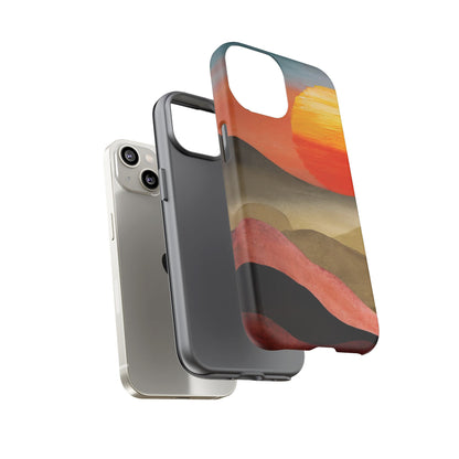 Artistic Sunset Tough Phone Case