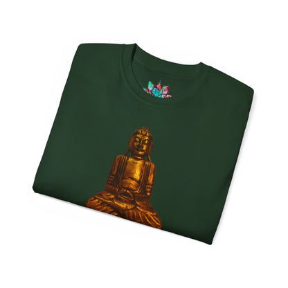 Fine Art Buddha Carving Print Unisex Ultra Cotton Tee