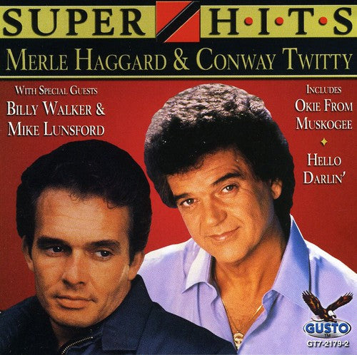 Merle Haggard & Conway Twitty - Super Hits Music CD