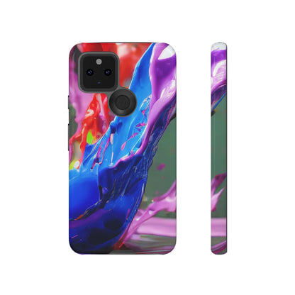 Vibrant Color Splash Tough Phone Case