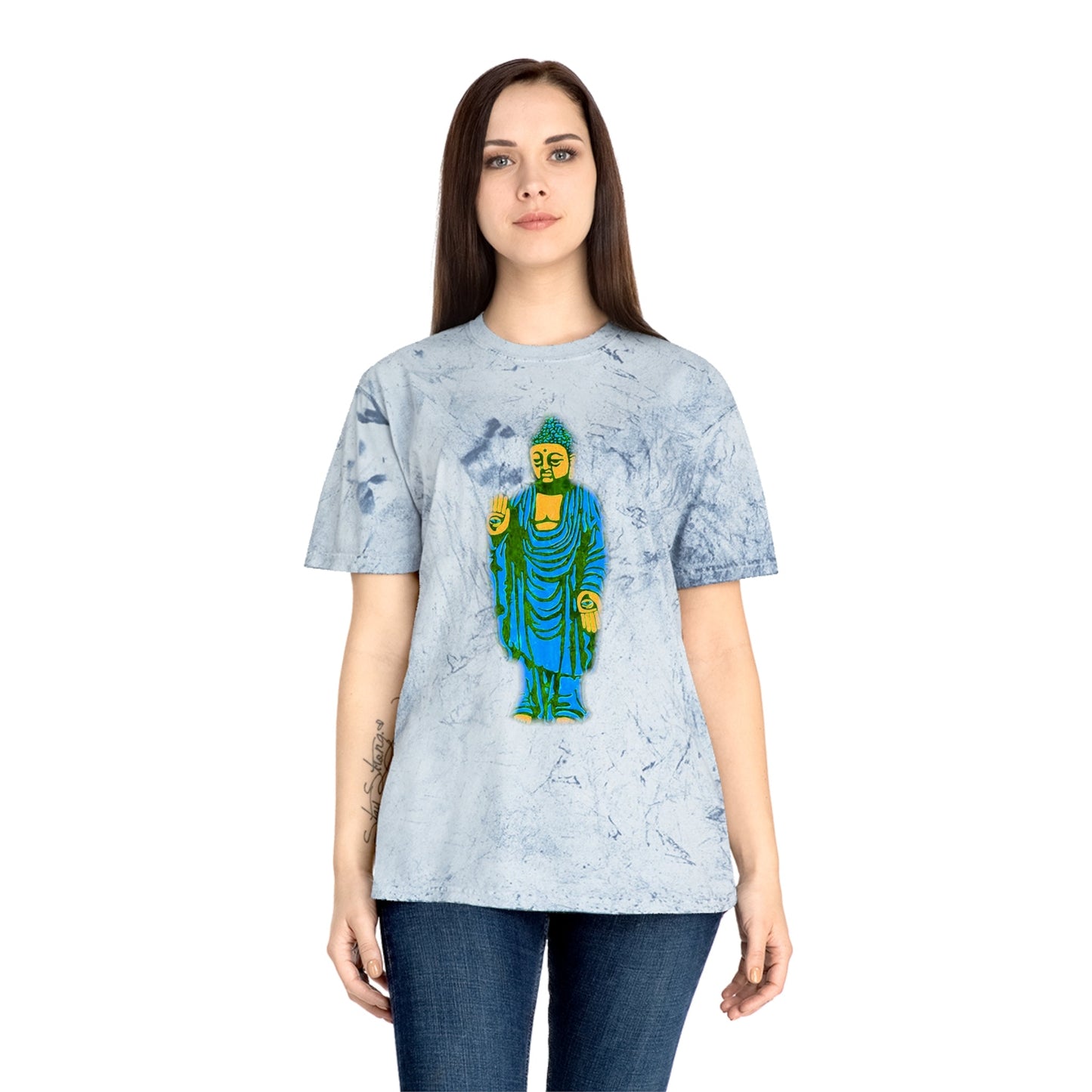 Grand Honor Buddha Industrial Dye Premium T-Shirt