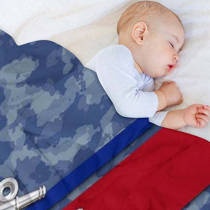 US Coast Guard Throw Blanket