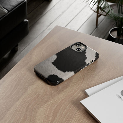Stylish Cow Print Tough Phone Case