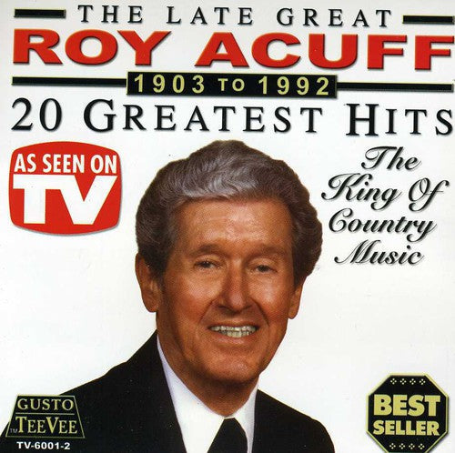 Acuff,roy - 20 Greatest Hits - Music CD