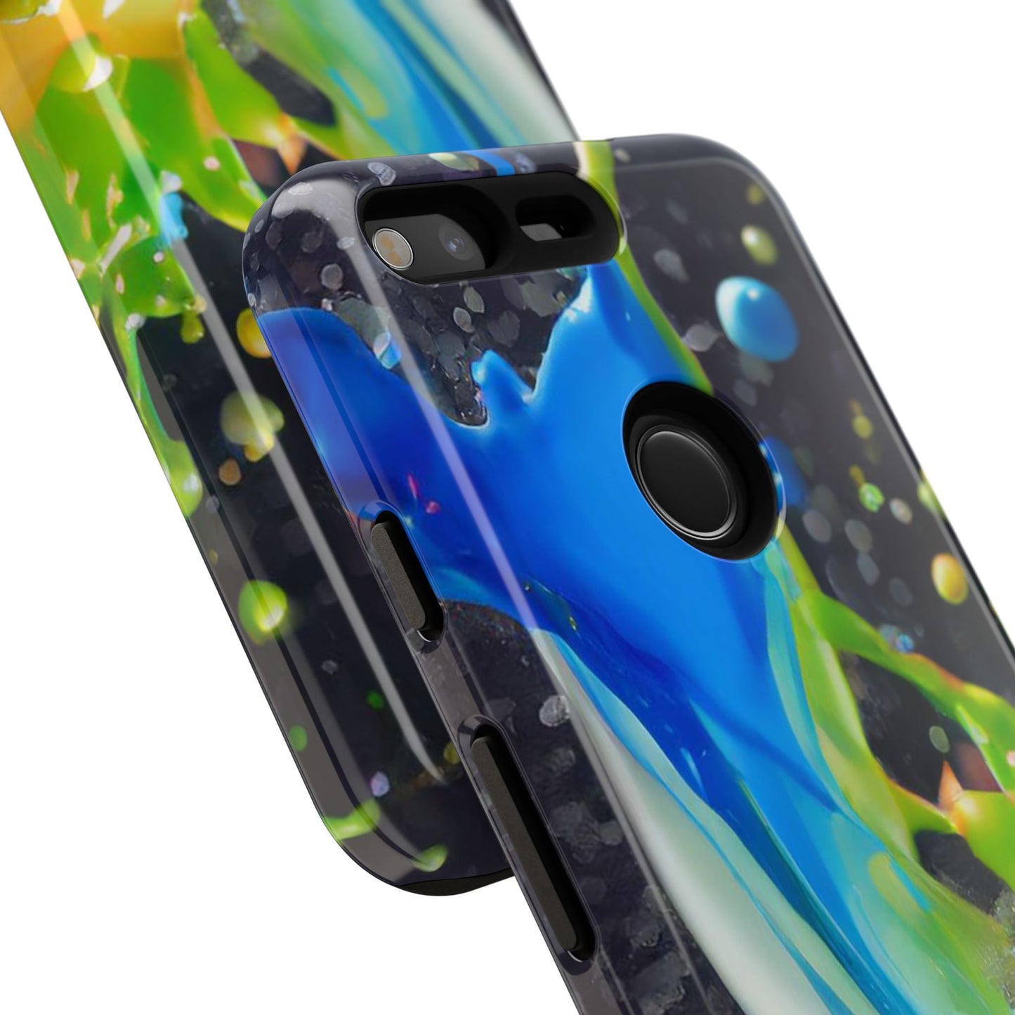 Vibrant Paint Splash Phone Case - Tough & Stylish Protection
