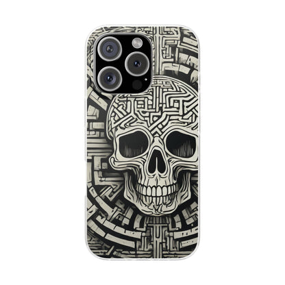 Gothic Skull Maze Flexi Case