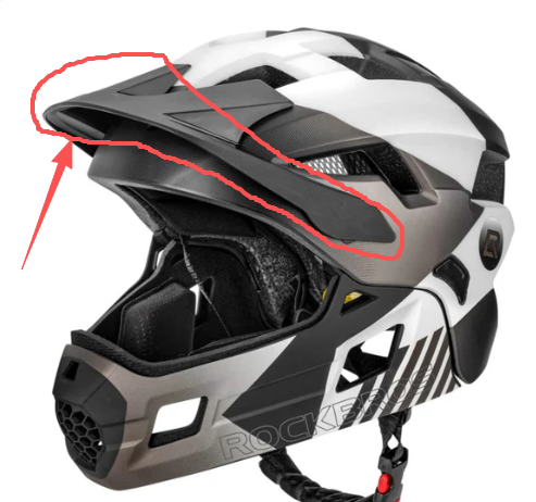Helmet Visor(For 10110061001-10110061006)