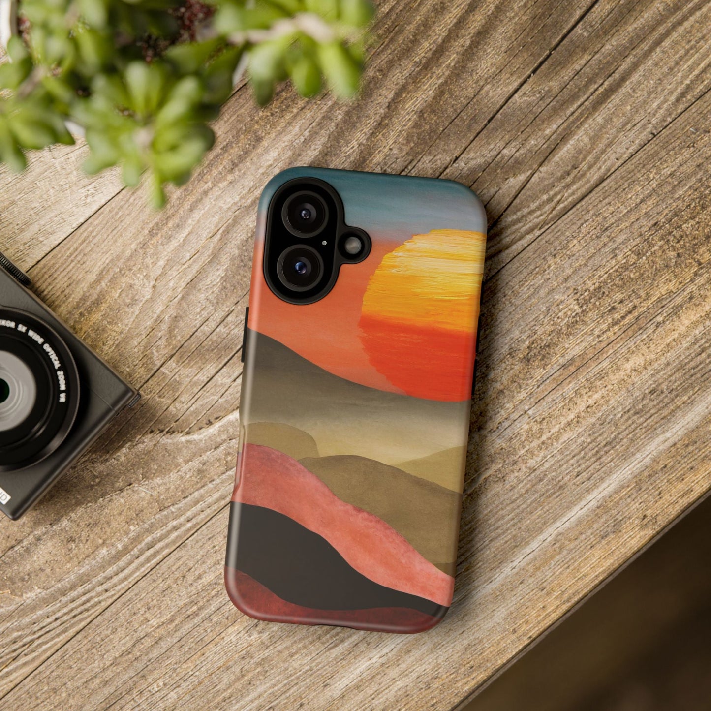 Artistic Sunset Tough Phone Case