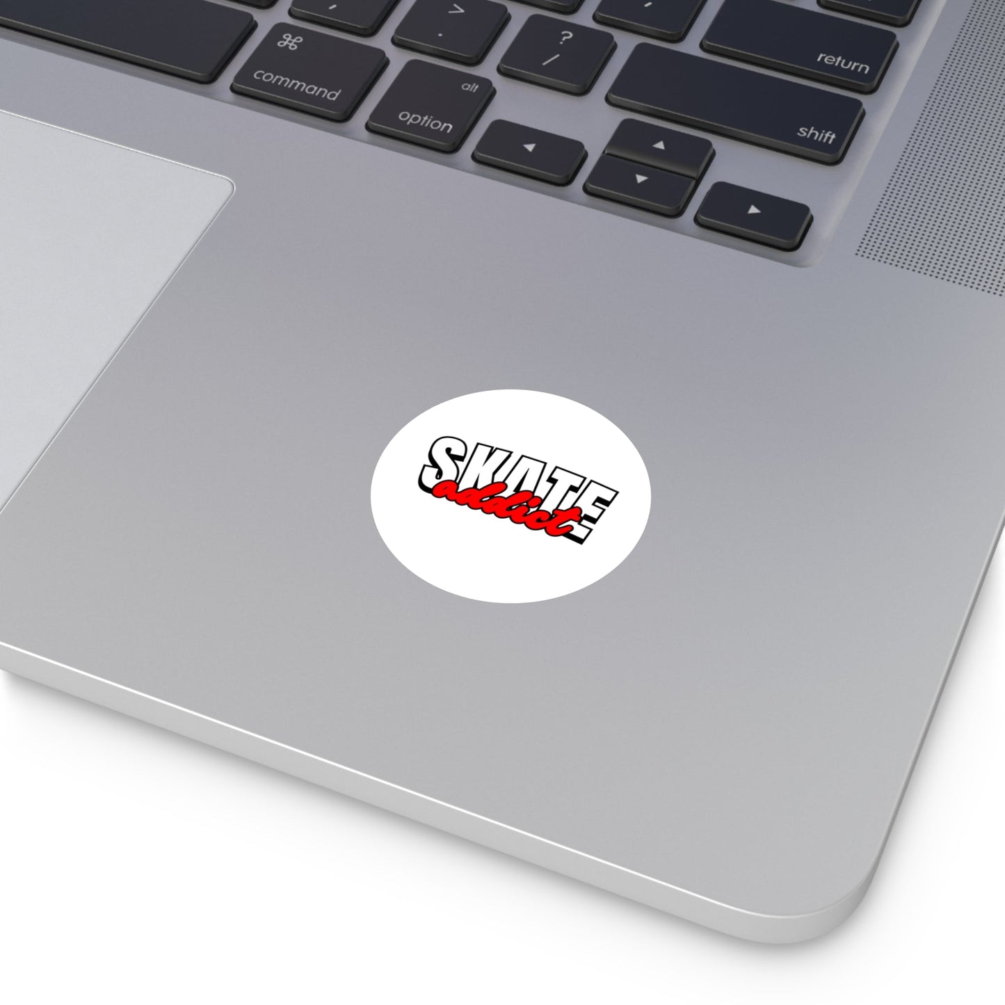 Skate Addict Round Sticker