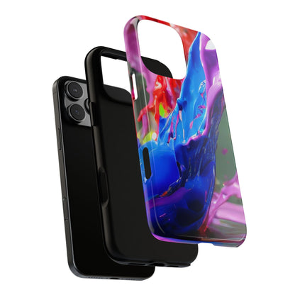 Vibrant Color Splash Tough Phone Case