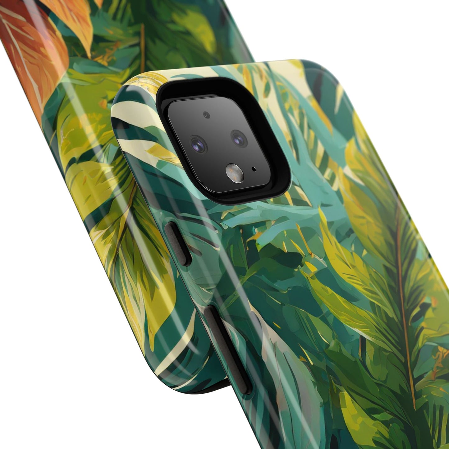 Tropical Leaf Tough Phone Case
