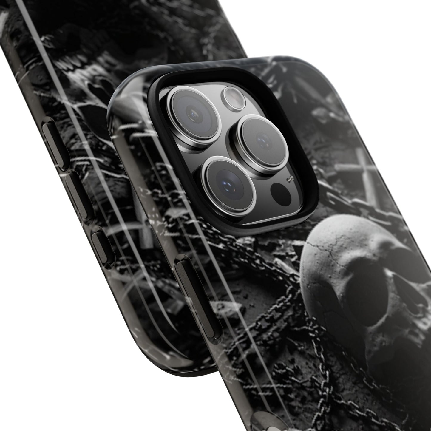 Gothic Skull Tough Phone Case